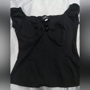 Collectif *L* black off shoulder top